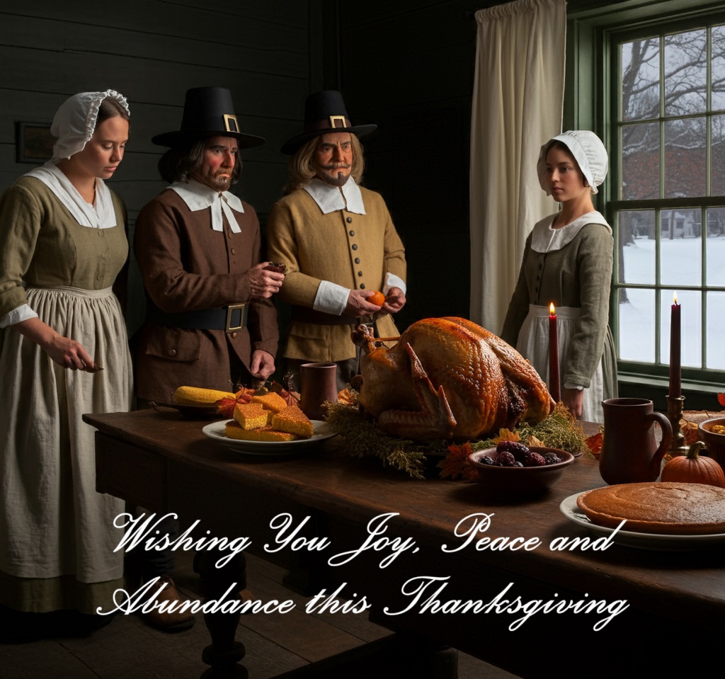 Early Thanksgiving, Wishing You Joy, Peace and Abundance